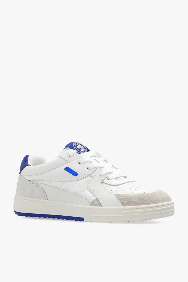 【関税＆送料込み】Palm Angels Sneakers Palm Angels Leather Sneakers | White | FARFETCH